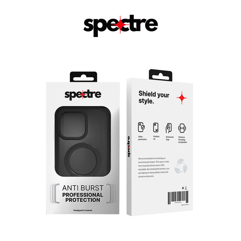 Spectre Stealth Case With Kick Stand For iPhone 16 Pro Series