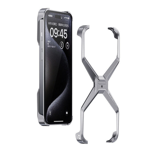 M3 Aluminum X Skeleton Case iPhone 15 Pro Series