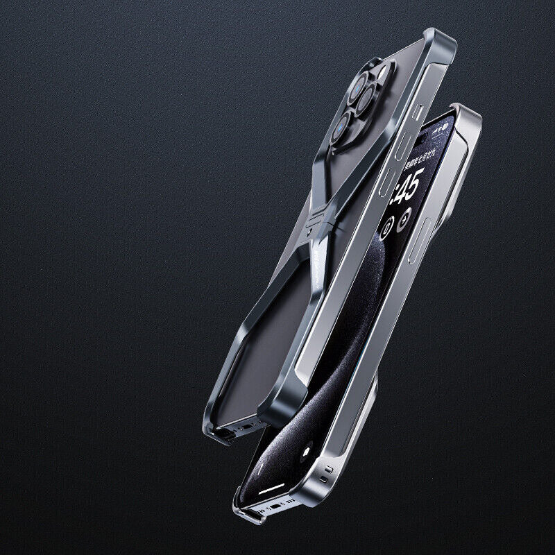 M3 Aluminum X Skeleton Case iPhone 15 Pro Series