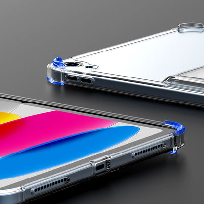 Clear Case For iPad 10.9 - 10th Gen.  With Stand And Pen Holder