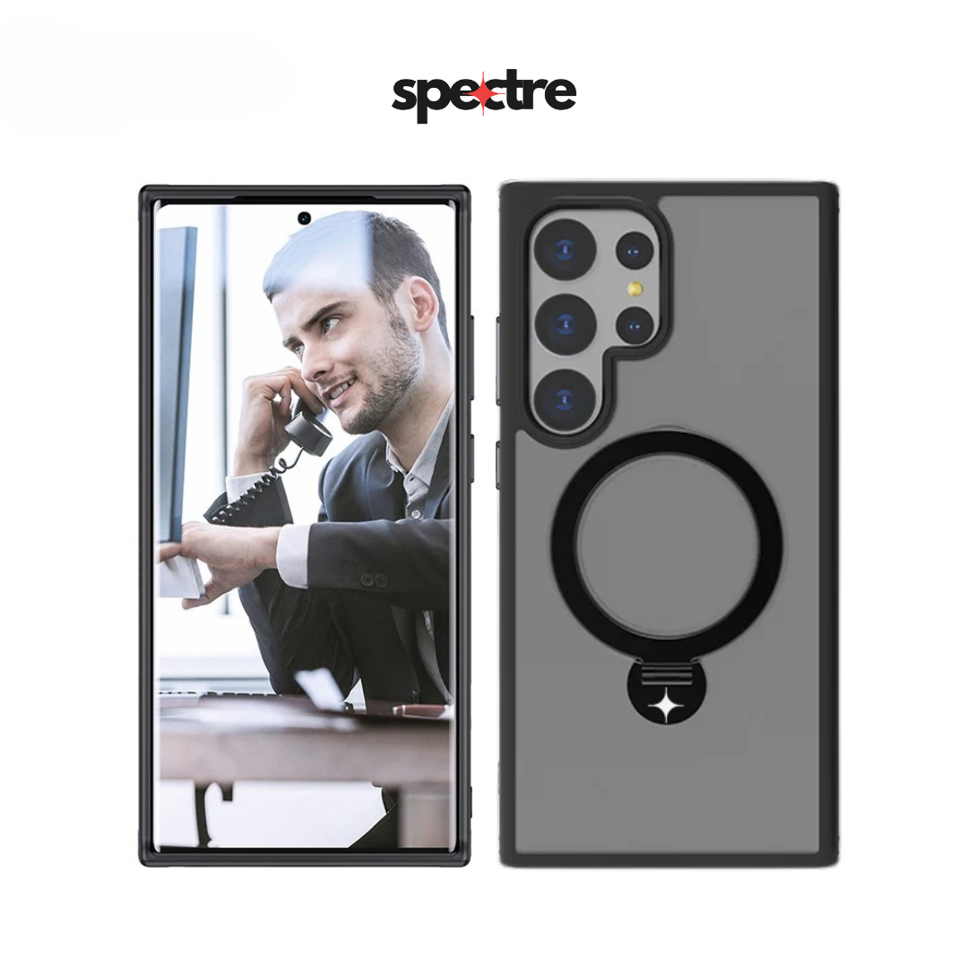 Spectre Stealth Case With Kick Stand For Samsung S24 Ultra