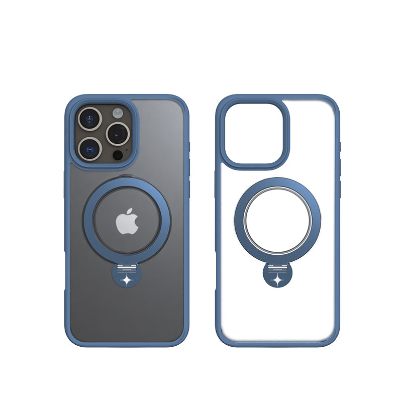 Spectre Stealth Case With Kick Stand For iPhone 15 Pro Series