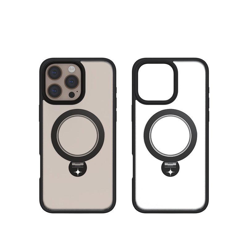 Spectre Stealth Case With Kick Stand For iPhone 16 Pro Series